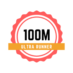 100m Badge